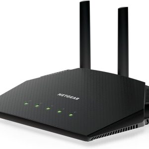 NETGEAR Nighthawk WiFi 6 Router (RAX36) – AX3000 3 Gbps Wireless Speed – Dual-Band Gigabit Internet – Covers 2,000 sq. ft., 25 Devices – Built-in VPN
