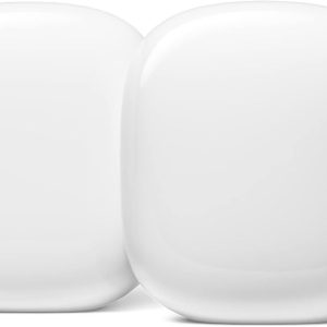 Google Nest WiFi Pro - Wi-Fi 6E - Reliable Home Wi-Fi System Whole Home Coverage - Mesh Router - 2 Pack