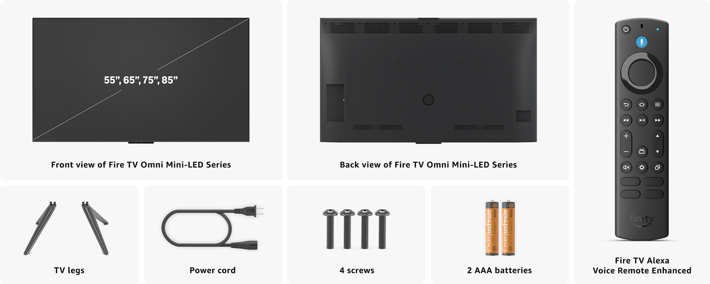 Amazon Fire TV Omni Mini-LED Series 55&ldquo;