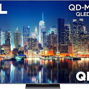 TCL 65"-98" Class QM8K Series | Mini LED QLED 4K HDR | 120HZ-144HZ Google TV Dolby Atmos Alexa