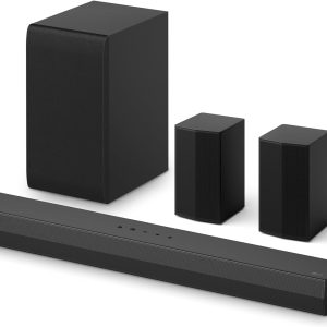 LG S40TR 4.1 Soundbar with Rear Speakers and Wireless Subwoofer, Dolby Audio