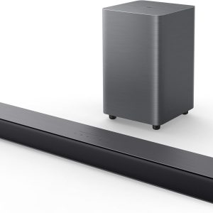 TCL S55H S Class 2.1 Channel Sound Bar with Dolby Atmos, DTS Virtual:X, Wireless Subwoofer, Bluetooth