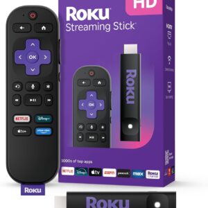 Roku Streaming Stick HD 2025 — HD Streaming Device Voice Remote