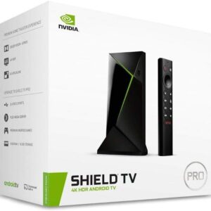 NVIDIA Shield Android TV Pro | 4K HDR Streaming Media Player, Dolby Vision, 3GB RAM, 2X USB, Alexa, Model:945-12897-2500-101