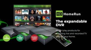 OTA DVR Over-the-Air Guide image showing the HDHomeRun DVR
